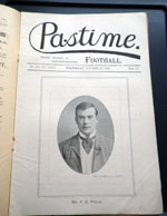 Pastime with which is incorporated Football No. 648 Vol. XXV1  October 23 1895 